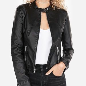 Brand New Express Leather Jacket
